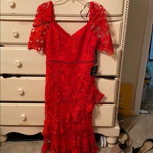 Lulus red dress